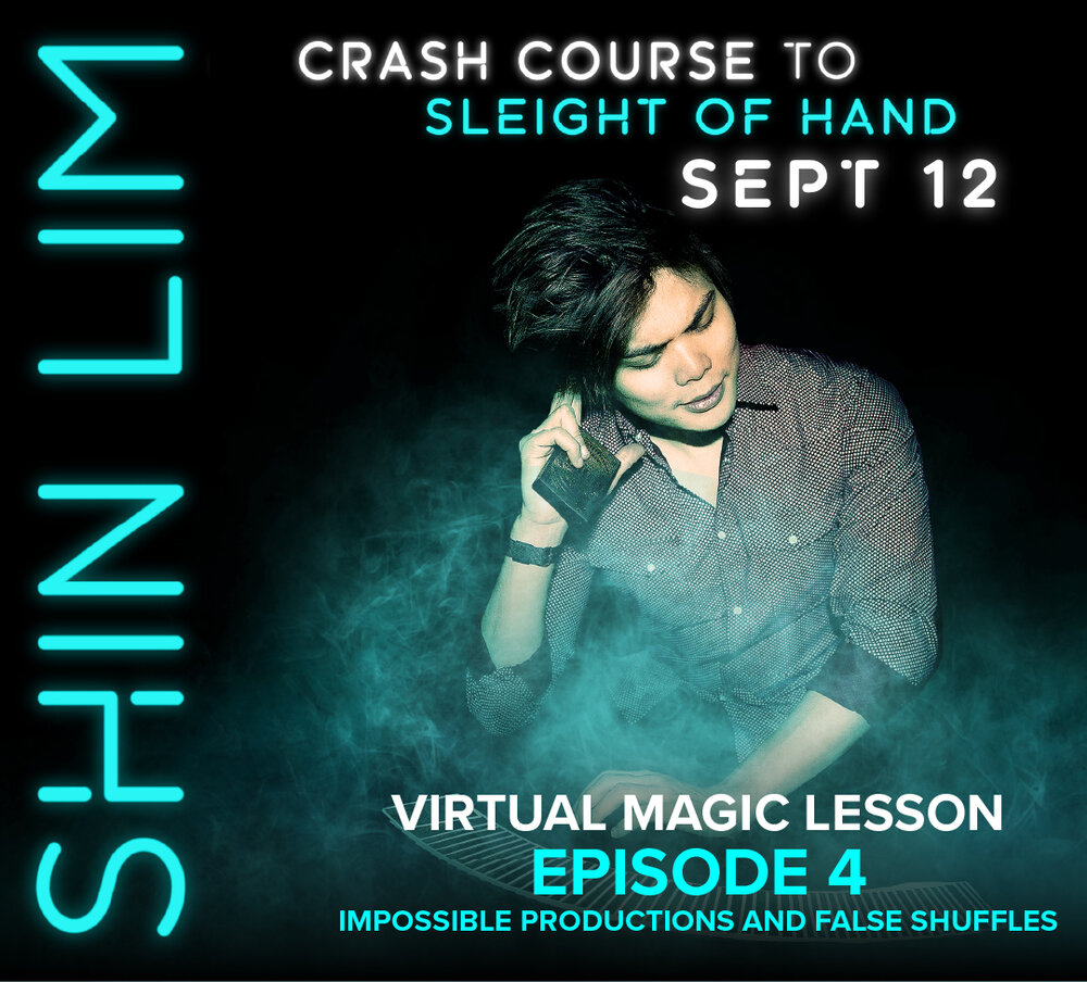 Crash Course Ep 4 Impossible Productions & False Shuffles by Shin Lim - Click Image to Close